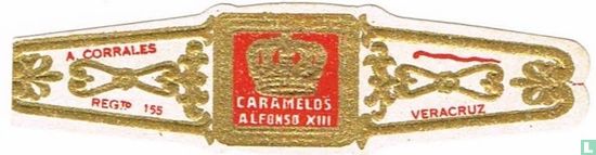 Caramelos Alfonso XIII A. Corrales Reg. TD. 155 - Veracruz - Image 1