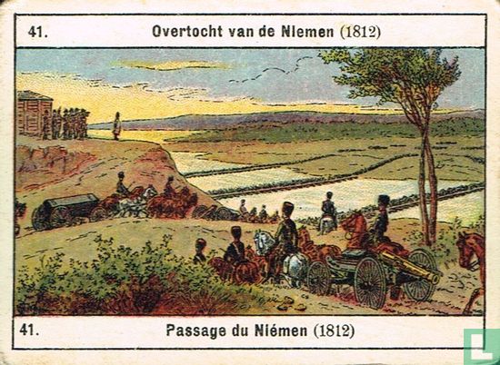 Overtocht van de Niemen - 1812 - Afbeelding 1
