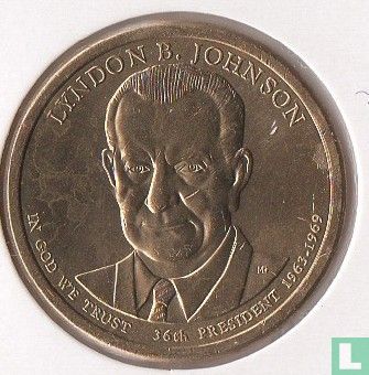 United States 1 dollar 2015 (P) "Lyndon B. Johnson" - Image 1