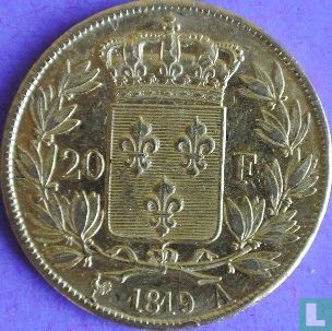 Frankrijk 20 francs 1819 (A) - Afbeelding 1