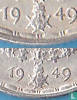 Sweden 1 krona 1949 (9 with bottom outlet) - Image 3