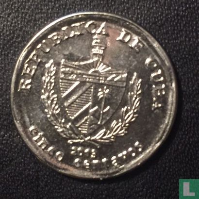 Cuba 5 centavos 2016 - Afbeelding 1