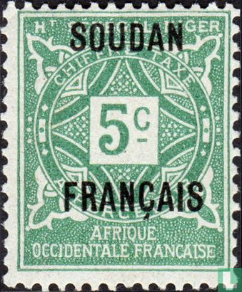Ornament with overprint