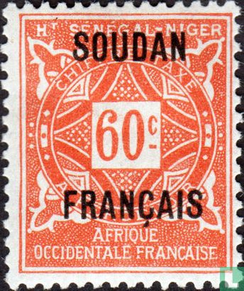 Ornament with overprint 