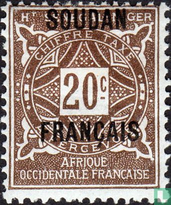 Ornament with overprint