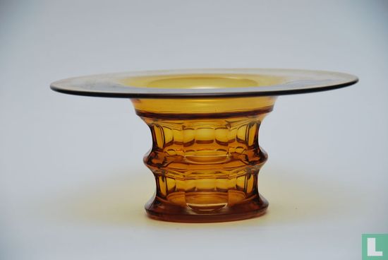 Vaas amber persglas - Afbeelding 1