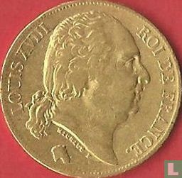 France 20 francs 1824 (A) - Image 2