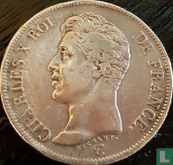 France 5 francs 1826 (B) - Image 2