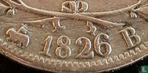 France 5 francs 1826 (B) - Image 3