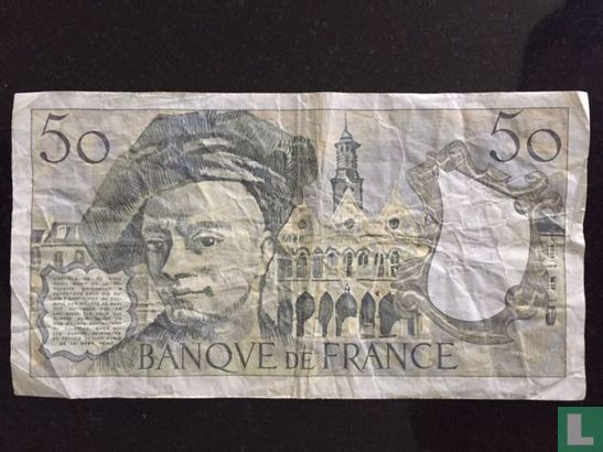 Frankrijk 50 Francs 1985 - Afbeelding 2