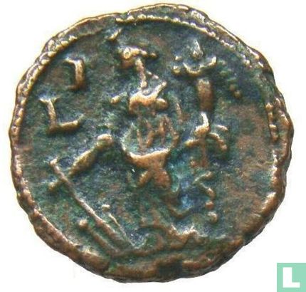 Empire romain - Egypte potin-tétradrachme  (Probus, Alexandrie)  277 CE - Image 1