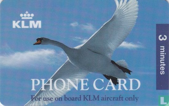 KLM phone card - Afbeelding 1