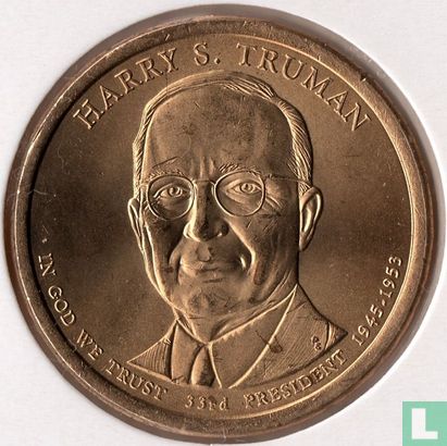 Vereinigte Staaten 1 Dollar 2015 (P) "Harry S. Truman" - Bild 1