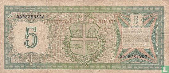 Aruba 5 Gulden - Bild 2