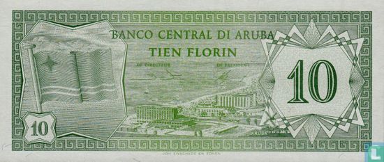 Aruba 10 Florin 1986 - Image 1