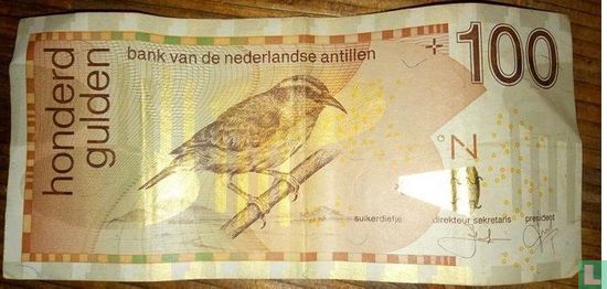 Niederländische Antillen 100 Gulden 2008 - Bild 1