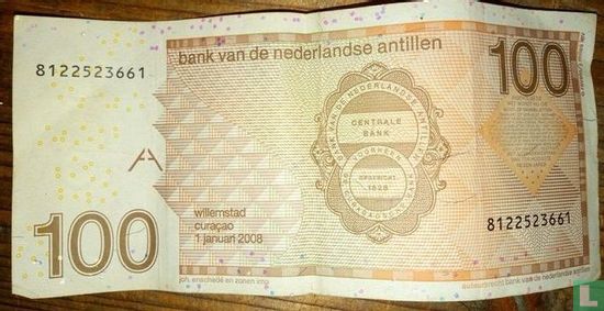 Niederländische Antillen 100 Gulden 2008 - Bild 2