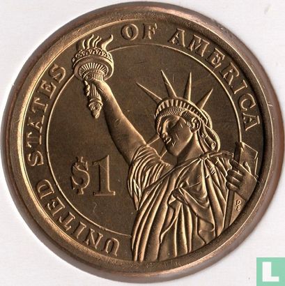United States 1 dollar 2015 (D) "Lyndon B. Johnson" - Image 2