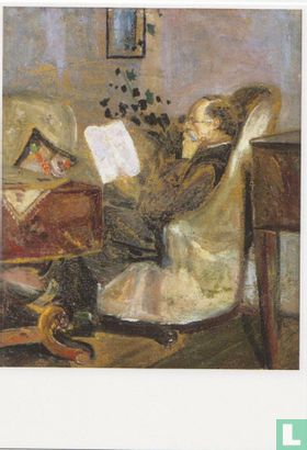 Christian Munch on the couch, 1881 - Afbeelding 1