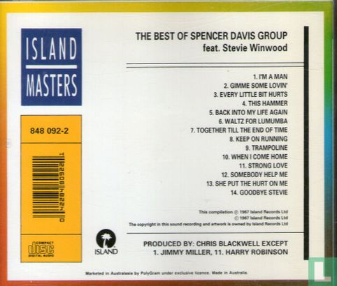The Best of The Spencer Davis Group Featuring Stevie Wnwood - Afbeelding 2