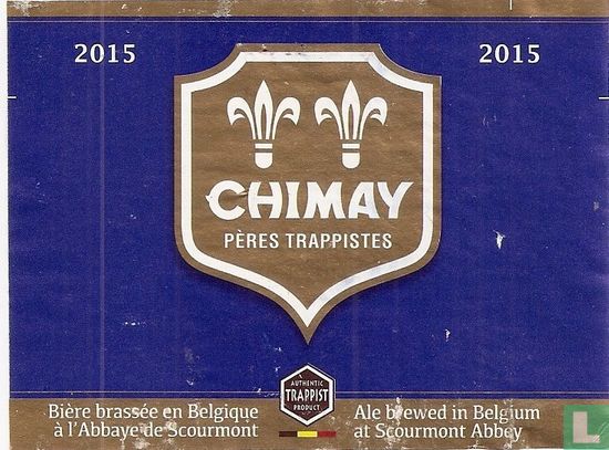 Chimay Bleue 2015 (Export) - Bild 1