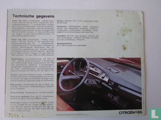 Citroen GS - Afbeelding 2