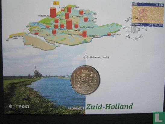 Timbre de la province de Zuid-Holland - Image 1