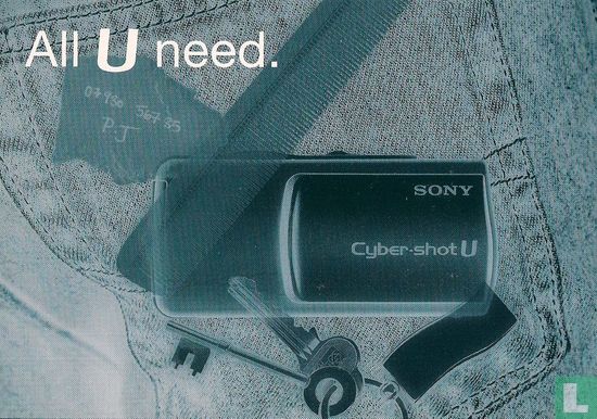 B02265 - Sony Cyber-shot "All U need." - Image 1