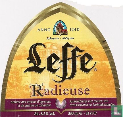 Leffe Radieuse (Export) - Afbeelding 1