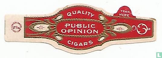 Public Opinion Quality Cigars [tear here] - Image 1