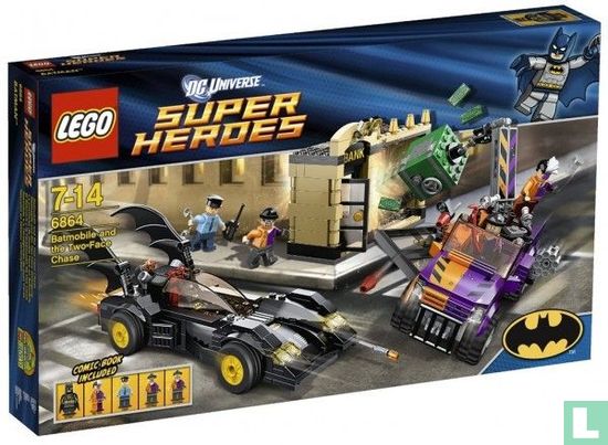 Lego 6864 Batmobile and the Two-Face Chase