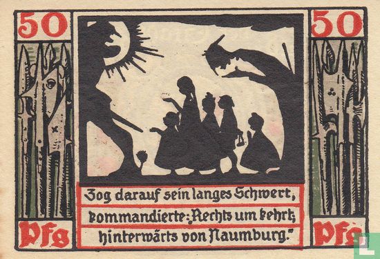 Naumburg 50 Pfennig 1920 (L) - Afbeelding 2
