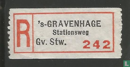 's-GRAVENHAGE Stationsweg Gv. Stw.