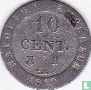 Frankrijk 10 centimes 1810 (H) - Afbeelding 1