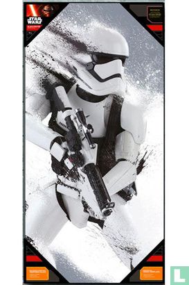 Glass Poster Stormtrooper Snow 