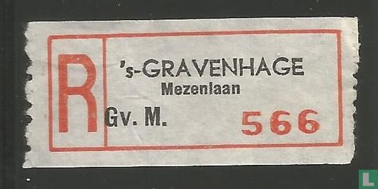 's-GRAVENHAGE Mezenlaan Gv. M.
