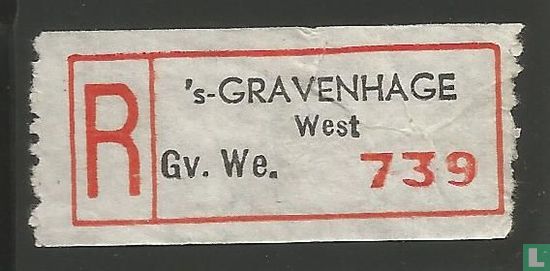 's-GRAVENHAGE West Gv. We.