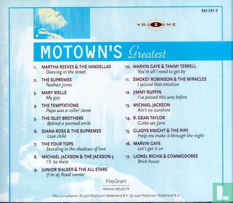 Motown's Greatest - Afbeelding 2
