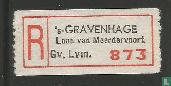 's-GRAVENHAGE Laan van Meerdervoort Gv. Lvm.