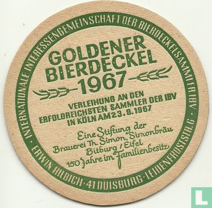 Goldener Bierdeckel  - Image 1