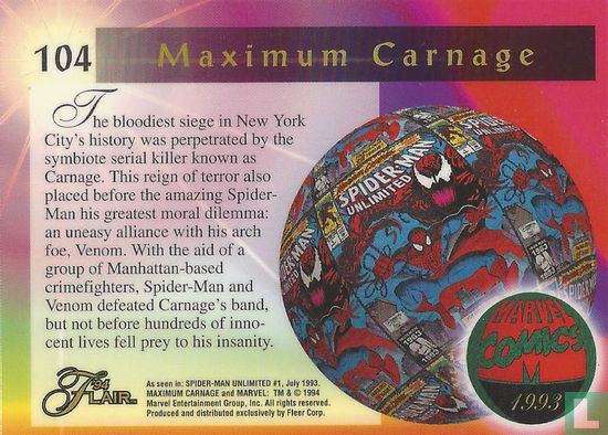 Maximum Carnage - Afbeelding 2