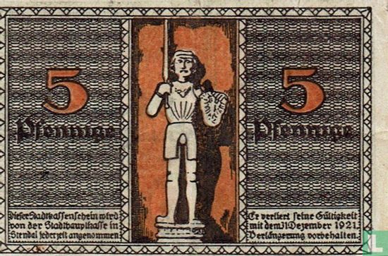 Stendal 5 Pfennig 1920 - Bild 2