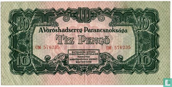 Hongrie 10 Pengö 1944 - Image 1