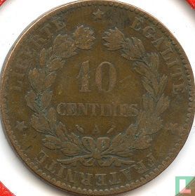 Frankrijk 10 centimes 1892 - Afbeelding 2