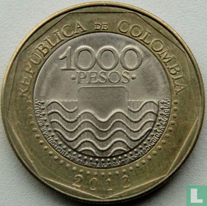 Colombia 1000 pesos 2013 - Image 1
