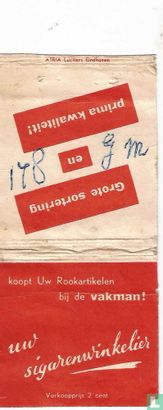 koopt Uw rookartikelen bij de VAKMAN! 