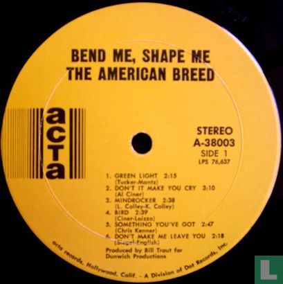 Bend Me, Shape Me - Bild 3