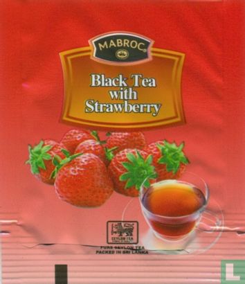 Black Tea with Strawberry  - Afbeelding 2