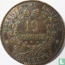 Frankrijk 10 centimes 1875 (K) - Afbeelding 2