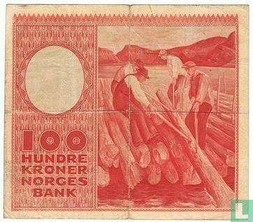 Noorwegen 100 Kroner 1950 - Afbeelding 2